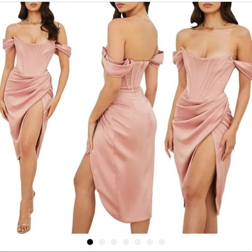 House of cb loretta soft pink Size XS